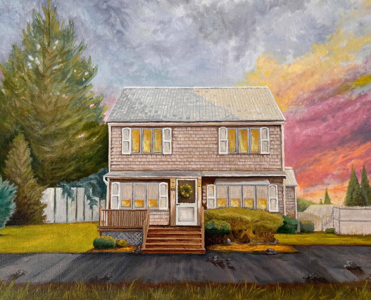 Oil Painting Commission – Architecture