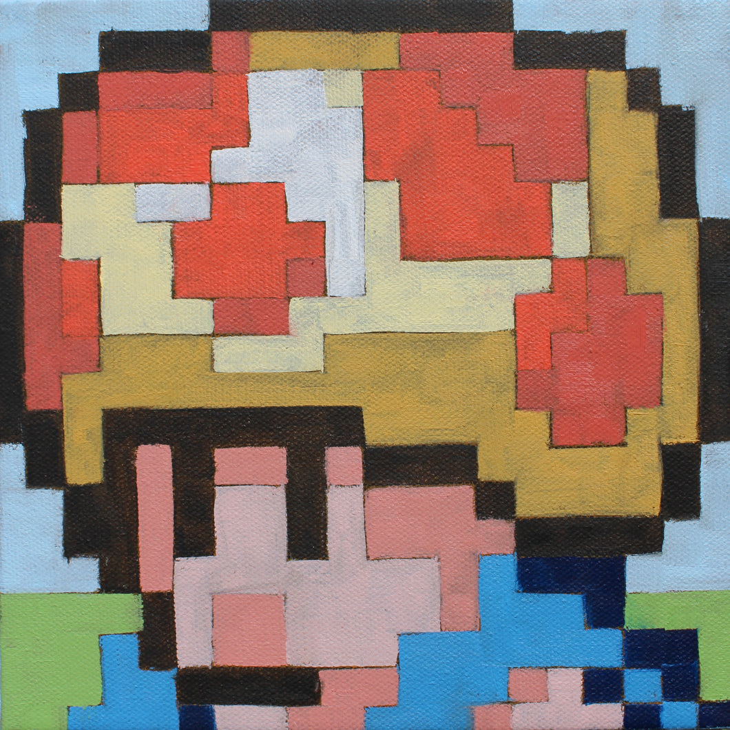 Toad | 16-Bit — Oil Painting